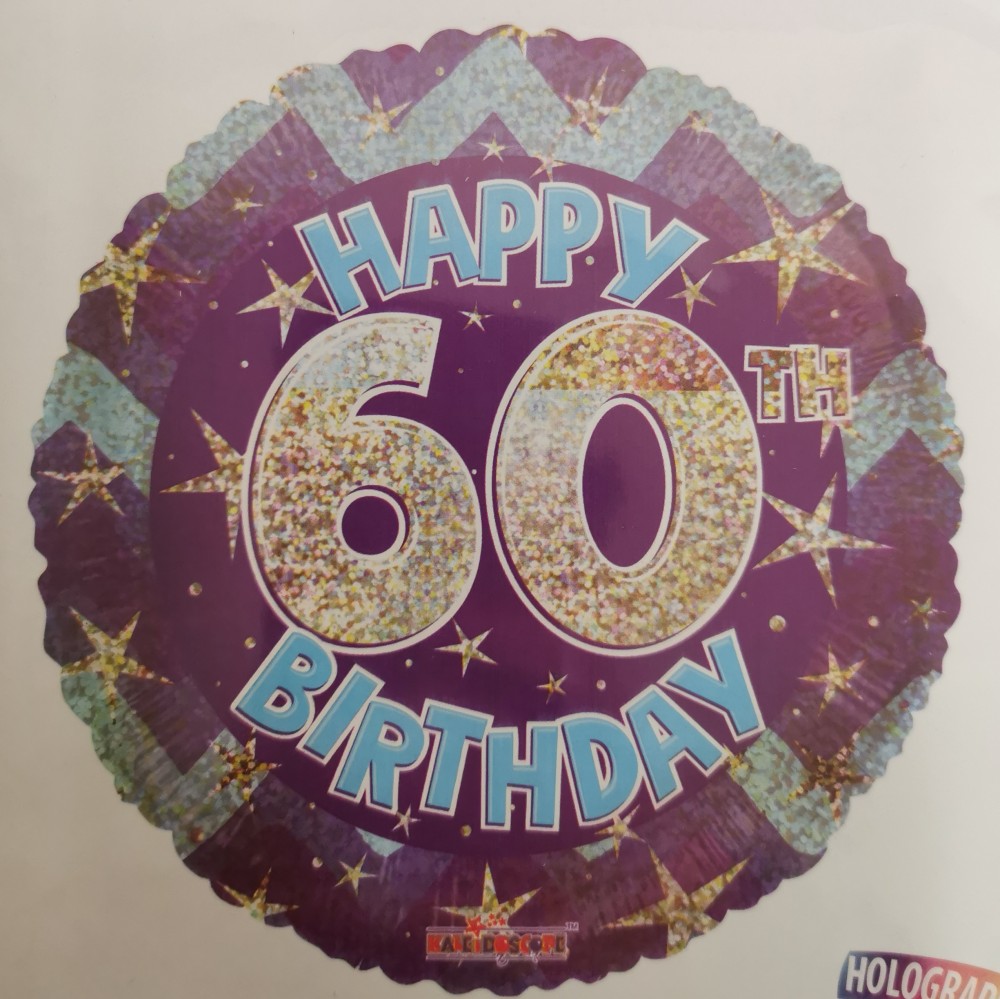 Unisex 60th Birthday